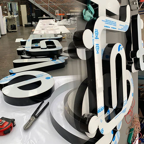 3D Letters and Logo
