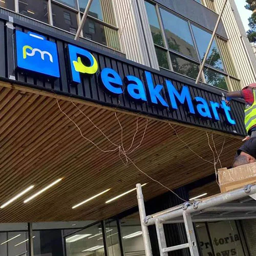 3D Letters Make Eye-catching Business Signs