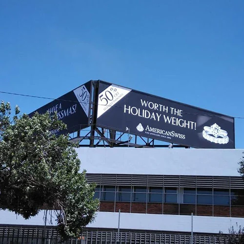 We Print and Install Billboards