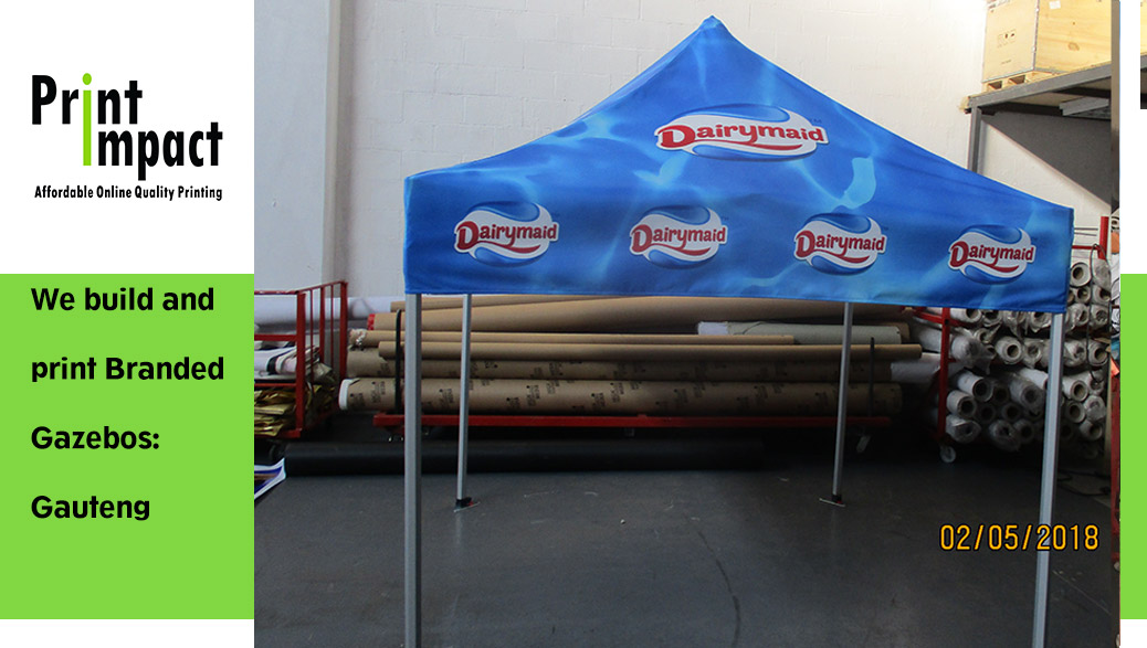 Branded Business Gazebos Gauteng by Print Impact - 2 Branded Business Gazebos Gauteng