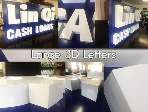 Latest Signage Job - 3D Letter Sign