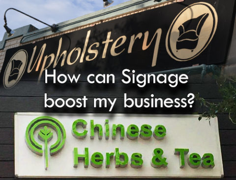 How can Signage boost my business?